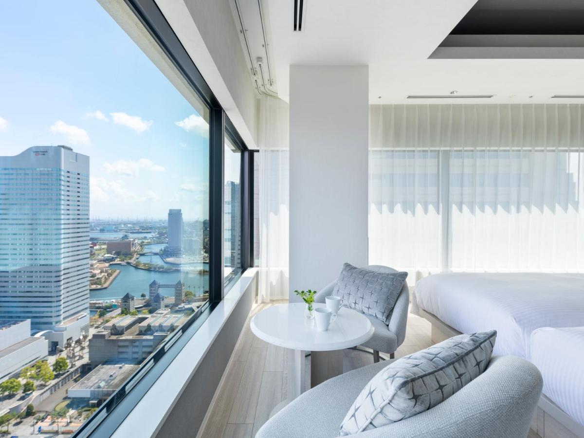 Mitsui Garden Hotel Yokohama Minatomirai Premier 外观 照片 View from a suite