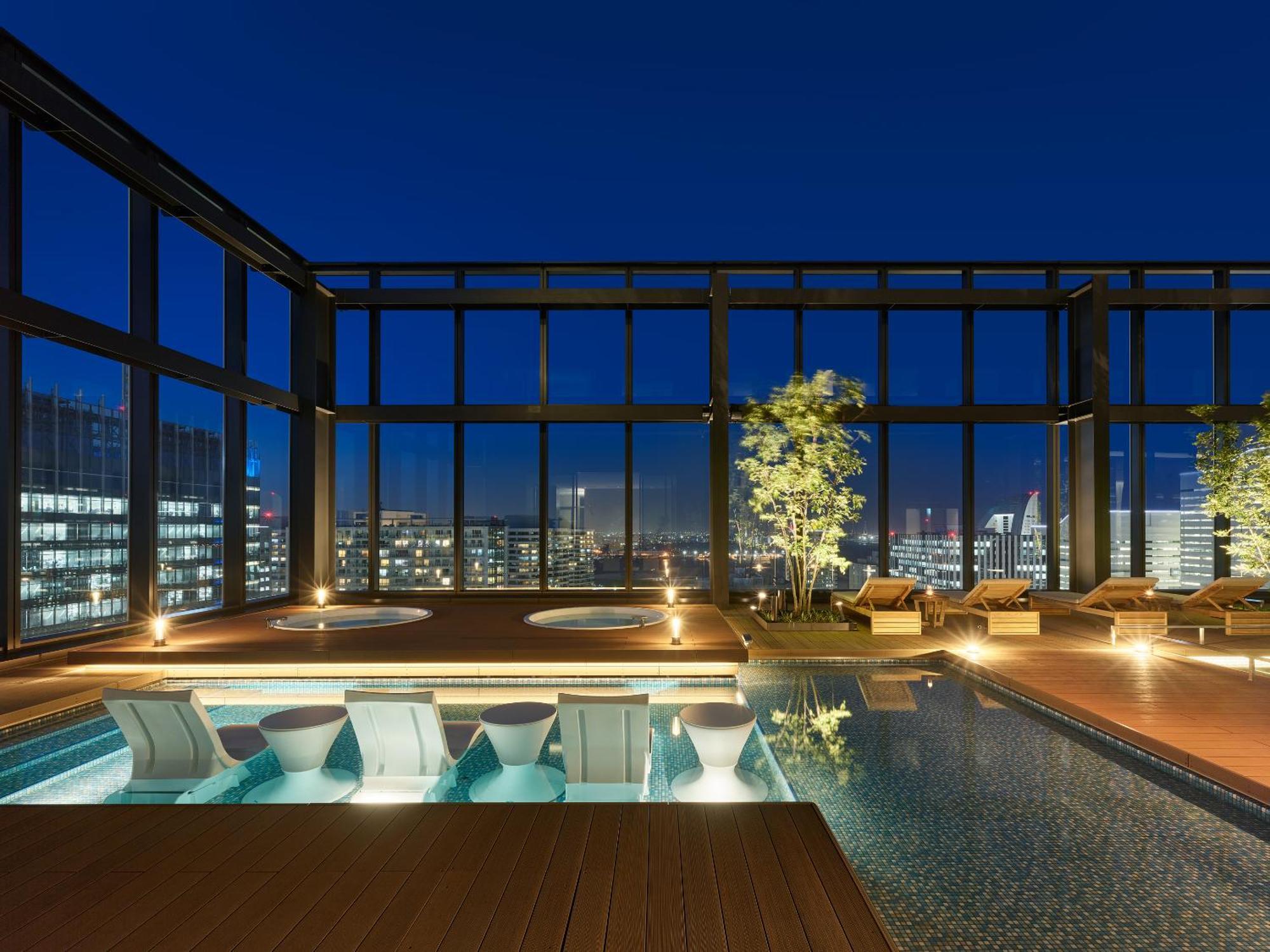 Mitsui Garden Hotel Yokohama Minatomirai Premier 外观 照片 The Sky Garden