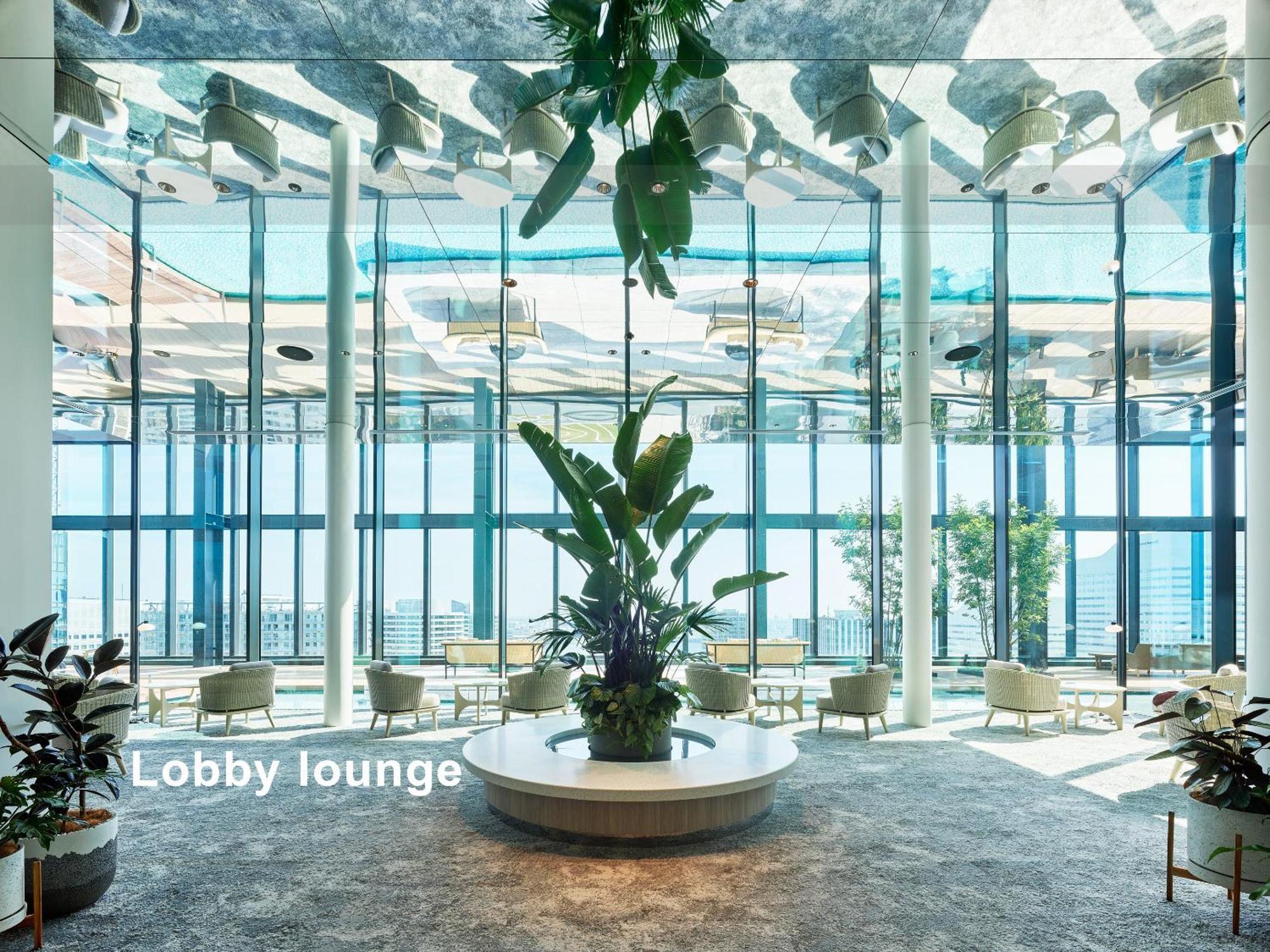 Mitsui Garden Hotel Yokohama Minatomirai Premier 外观 照片 Lobby Lounge